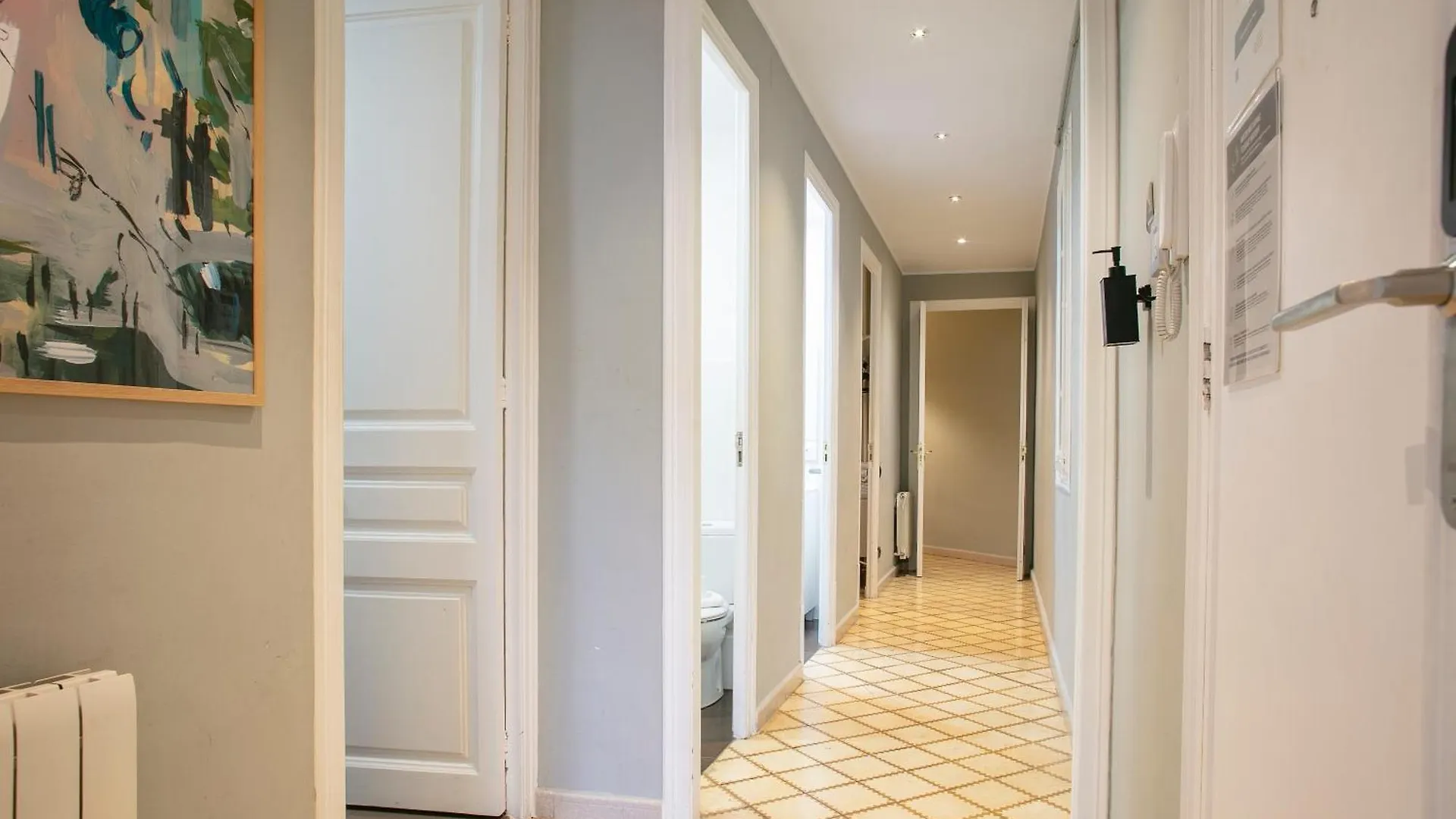 Apartament Alcam Entenza Barcelona Hiszpania